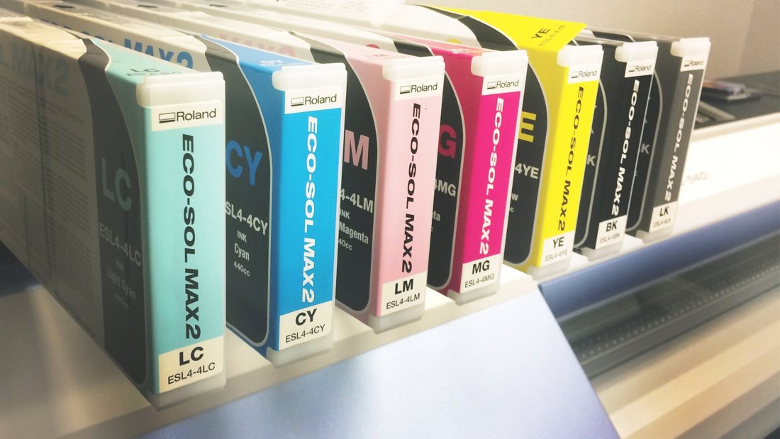 Wide-format ink set